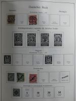 Deutsches Reich alte KA-BE Schwarte u.a. auch mit Bund im KA-BE Album #MA240