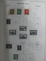 Deutsches Reich alte KA-BE Schwarte u.a. auch mit Bund im KA-BE Album #MA240