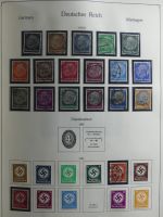 Deutsches Reich alte KA-BE Schwarte u.a. auch mit Bund im KA-BE Album #MA240