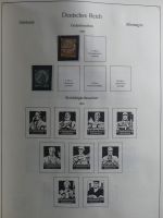 Deutsches Reich alte KA-BE Schwarte u.a. auch mit Bund im KA-BE Album #MA240