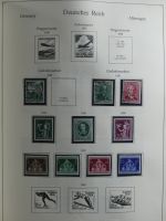 Deutsches Reich alte KA-BE Schwarte u.a. auch mit Bund im KA-BE Album #MA240