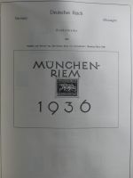 Deutsches Reich alte KA-BE Schwarte u.a. auch mit Bund im KA-BE Album #MA240