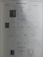 Deutsches Reich alte KA-BE Schwarte u.a. auch mit Bund im KA-BE Album #MA240