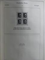 Deutsches Reich alte KA-BE Schwarte u.a. auch mit Bund im KA-BE Album #MA240