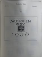 Deutsches Reich alte KA-BE Schwarte u.a. auch mit Bund im KA-BE Album #MA240