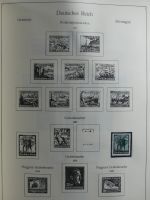 Deutsches Reich alte KA-BE Schwarte u.a. auch mit Bund im KA-BE Album #MA240