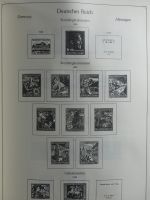 Deutsches Reich alte KA-BE Schwarte u.a. auch mit Bund im KA-BE Album #MA240