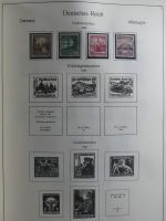 Deutsches Reich alte KA-BE Schwarte u.a. auch mit Bund im KA-BE Album #MA240