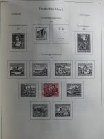 Deutsches Reich alte KA-BE Schwarte u.a. auch mit Bund im KA-BE Album #MA240