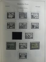 Deutsches Reich alte KA-BE Schwarte u.a. auch mit Bund im KA-BE Album #MA240