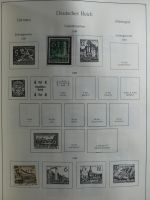 Deutsches Reich alte KA-BE Schwarte u.a. auch mit Bund im KA-BE Album #MA240