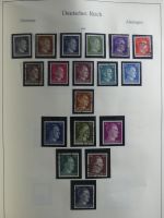 Deutsches Reich alte KA-BE Schwarte u.a. auch mit Bund im KA-BE Album #MA240