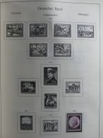 Deutsches Reich alte KA-BE Schwarte u.a. auch mit Bund im KA-BE Album #MA240