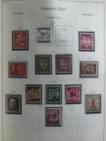 Deutsches Reich alte KA-BE Schwarte u.a. auch mit Bund im KA-BE Album #MA240