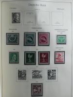 Deutsches Reich alte KA-BE Schwarte u.a. auch mit Bund im KA-BE Album #MA240