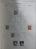 Deutsches Reich alte KA-BE Schwarte u.a. auch mit Bund im KA-BE Album #MA240