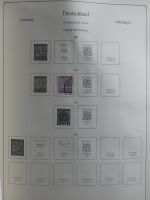 Deutsches Reich alte KA-BE Schwarte u.a. auch mit Bund im KA-BE Album #MA240