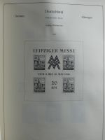 Deutsches Reich alte KA-BE Schwarte u.a. auch mit Bund im KA-BE Album #MA240