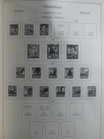 Deutsches Reich alte KA-BE Schwarte u.a. auch mit Bund im KA-BE Album #MA240