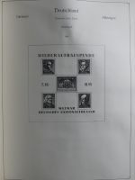 Deutsches Reich alte KA-BE Schwarte u.a. auch mit Bund im KA-BE Album #MA240