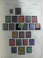 Deutsches Reich alte KA-BE Schwarte u.a. auch mit Bund im KA-BE Album #MA240