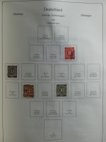 Deutsches Reich alte KA-BE Schwarte u.a. auch mit Bund im KA-BE Album #MA240