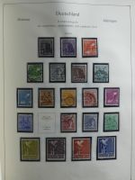 Deutsches Reich alte KA-BE Schwarte u.a. auch mit Bund im KA-BE Album #MA240