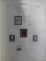 Deutsches Reich alte KA-BE Schwarte u.a. auch mit Bund im KA-BE Album #MA240