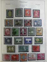 Deutsches Reich alte KA-BE Schwarte u.a. auch mit Bund im KA-BE Album #MA240