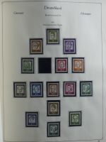 Deutsches Reich alte KA-BE Schwarte u.a. auch mit Bund im KA-BE Album #MA240