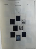 Deutsches Reich alte KA-BE Schwarte u.a. auch mit Bund im KA-BE Album #MA240