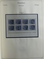 Deutsches Reich alte KA-BE Schwarte u.a. auch mit Bund im KA-BE Album #MA240