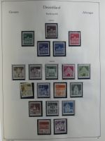 Deutsches Reich alte KA-BE Schwarte u.a. auch mit Bund im KA-BE Album #MA240