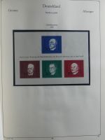 Deutsches Reich alte KA-BE Schwarte u.a. auch mit Bund im KA-BE Album #MA240