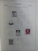 Deutsches Reich alte KA-BE Schwarte u.a. auch mit Bund im KA-BE Album #MA240