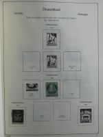 Deutsches Reich alte KA-BE Schwarte u.a. auch mit Bund im KA-BE Album #MA240