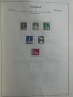 Deutsches Reich alte KA-BE Schwarte u.a. auch mit Bund im KA-BE Album #MA240