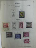 Deutsches Reich alte KA-BE Schwarte u.a. auch mit Bund im KA-BE Album #MA240