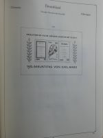 Deutsches Reich alte KA-BE Schwarte u.a. auch mit Bund im KA-BE Album #MA240