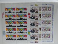 BRD Bund 46 verschiedene 10er Bögen im Einsteck-Album #MA246