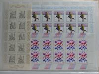 BRD Bund 46 verschiedene 10er Bögen im Einsteck-Album #MA246