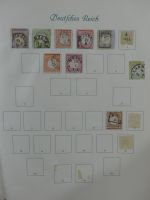 Deutsches Reich Borek Sammlung mit Falz oder gestempelt im Borek Binder #MA252