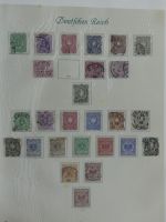 Deutsches Reich Borek Sammlung mit Falz oder gestempelt im Borek Binder #MA252