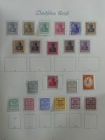 Deutsches Reich Borek Sammlung mit Falz oder gestempelt im Borek Binder #MA252