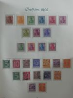 Deutsches Reich Borek Sammlung mit Falz oder gestempelt im Borek Binder #MA252