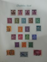 Deutsches Reich Borek Sammlung mit Falz oder gestempelt im Borek Binder #MA252