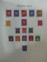 Deutsches Reich Borek Sammlung mit Falz oder gestempelt im Borek Binder #MA252