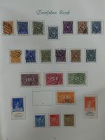 Deutsches Reich Borek Sammlung mit Falz oder gestempelt im Borek Binder #MA252