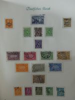 Deutsches Reich Borek Sammlung mit Falz oder gestempelt im Borek Binder #MA252