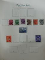 Deutsches Reich Borek Sammlung mit Falz oder gestempelt im Borek Binder #MA252